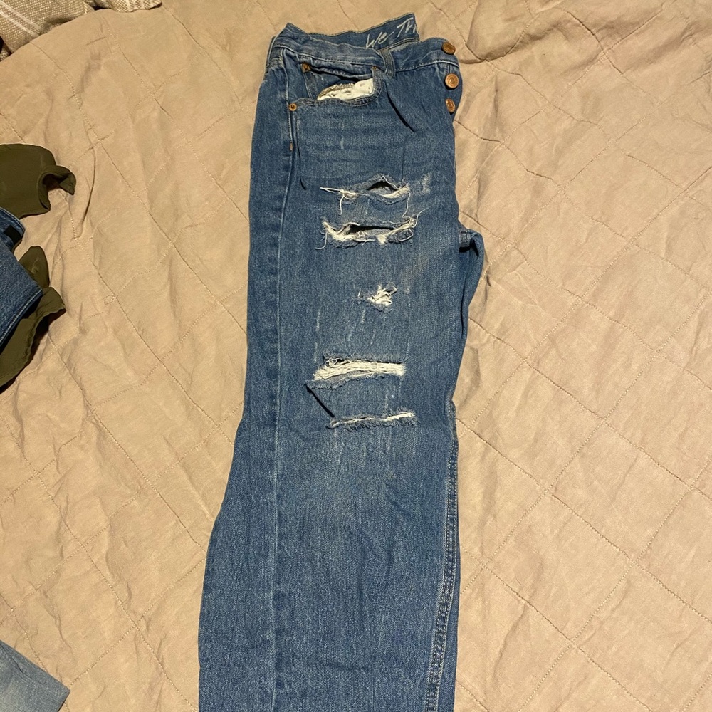 Free people cropped jeans